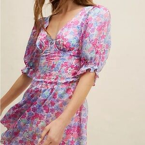For Love And Lemons Floral Dress